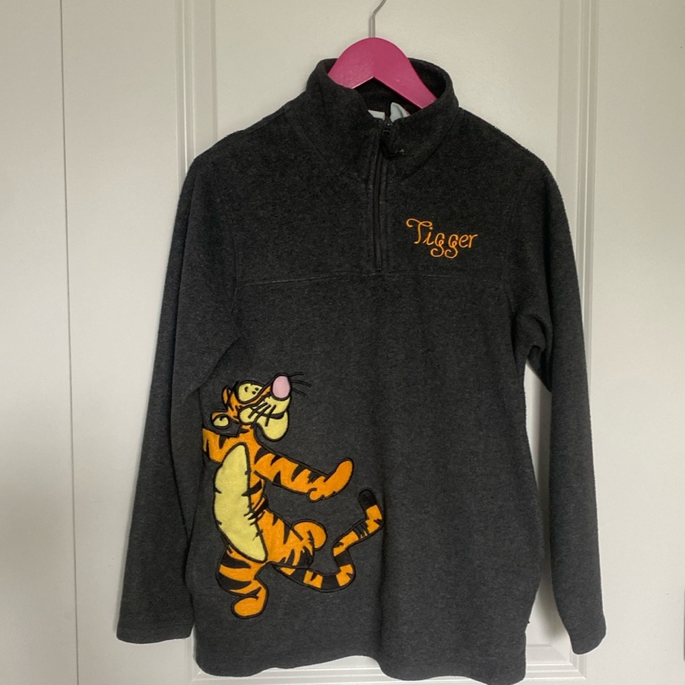 Disney‎ Tigger 3/4 Zip Fleece